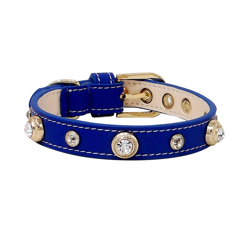 Diamond luxurious stylish pet collar