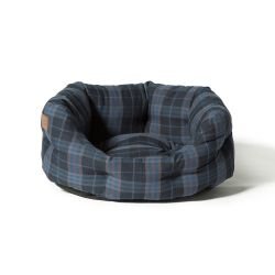 Danish Design Lumberjack Navy / Grey Slumber Bed - Pet Supplier Store