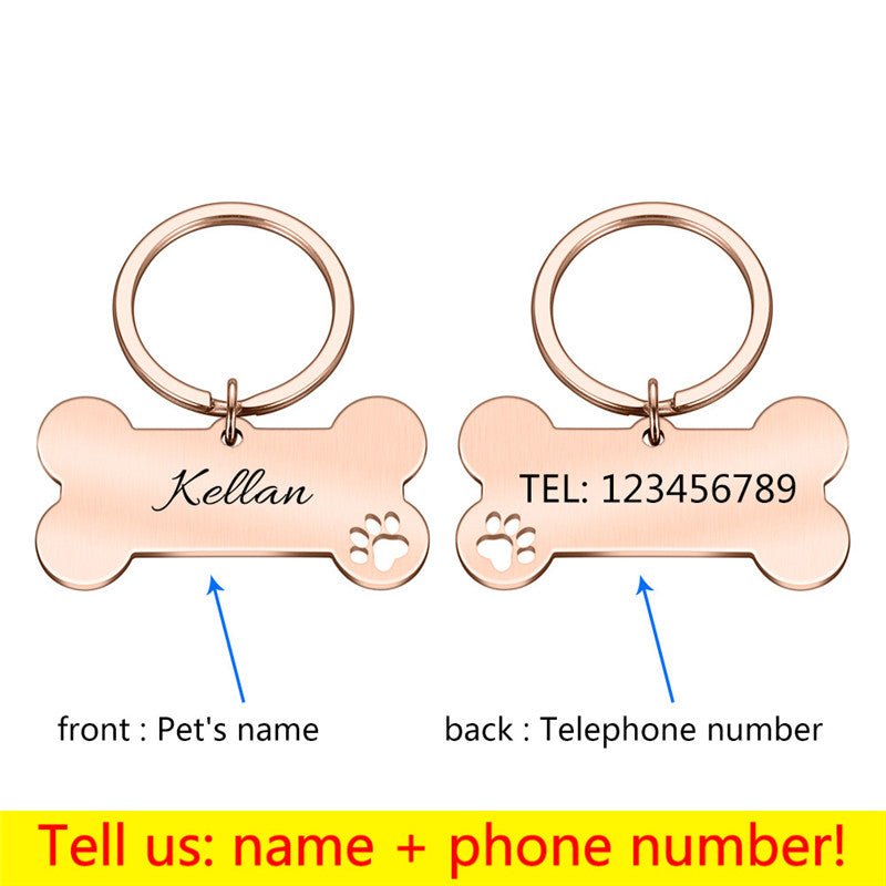 Dog Name Tag - Pet Supplier Store