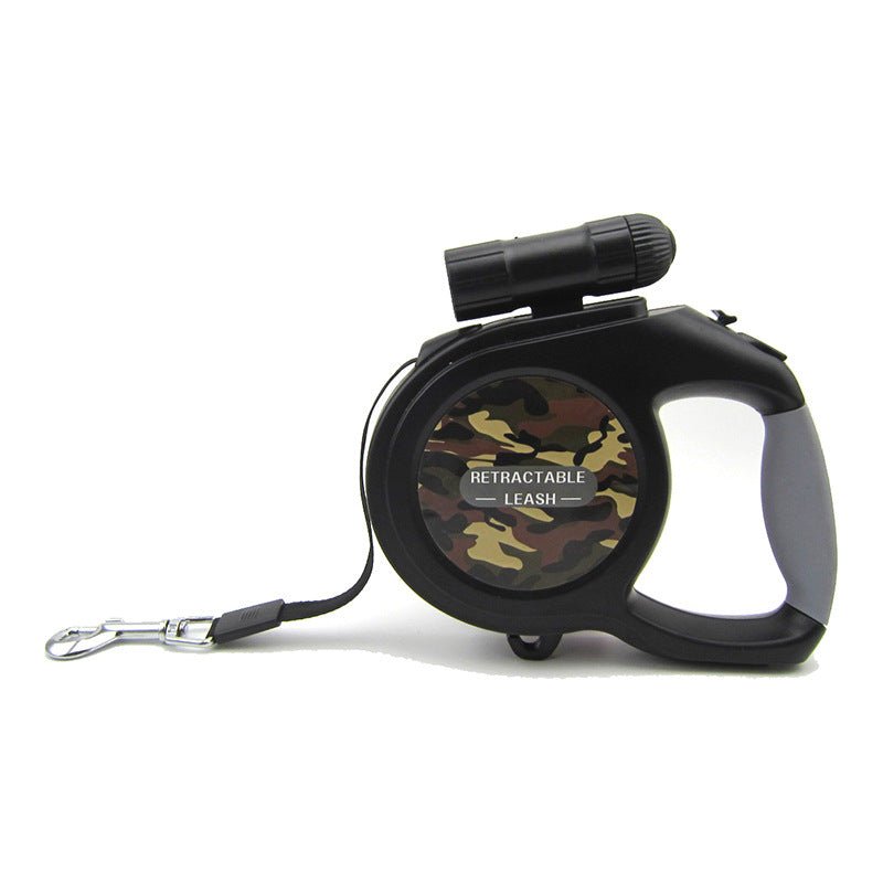 Dog retractable lead with torch - Pet Supplier Store