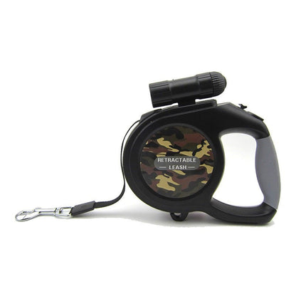 Dog retractable lead with torch - Pet Supplier Store