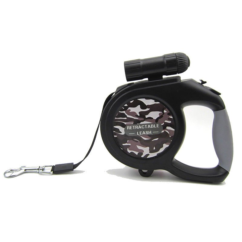 Dog retractable lead with torch - Pet Supplier Store