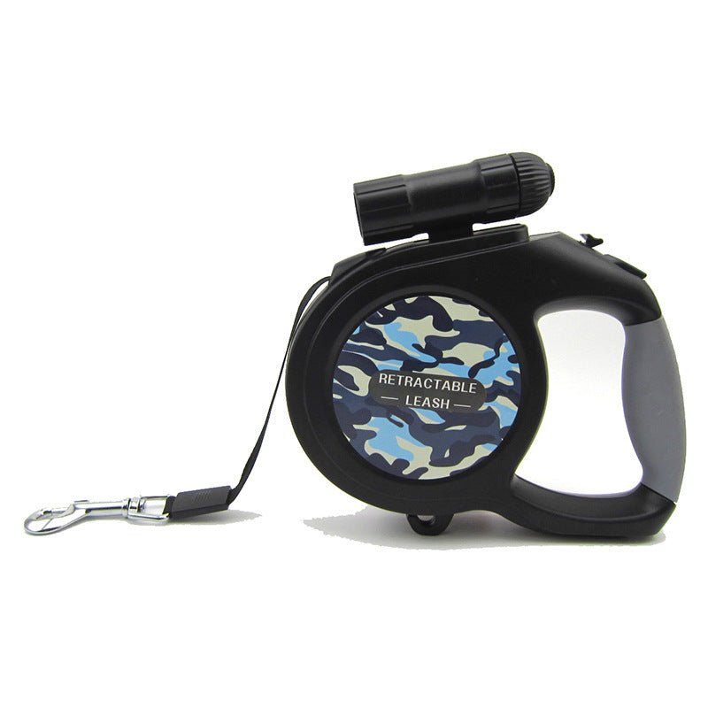 Dog retractable lead with torch - Pet Supplier Store