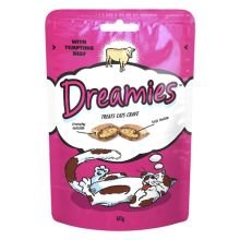 Dreamies Beef Adult Cat Treat 60g - Pet Supplier Store