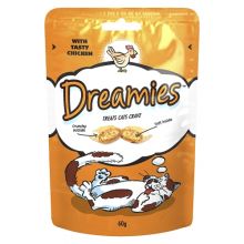 Dreamies Cat Treats with Chicken 60g - Pet Supplier Store
