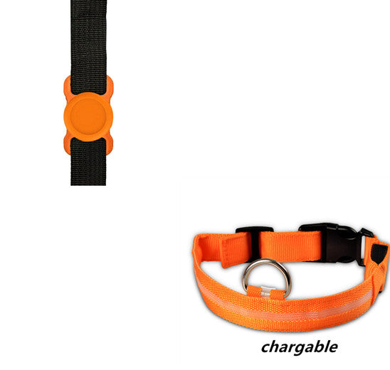 Night Safety Dog Collar Set