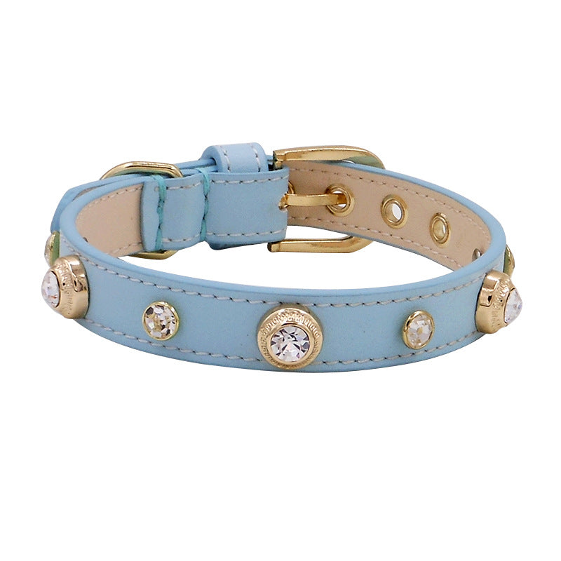 Diamond luxurious stylish pet collar