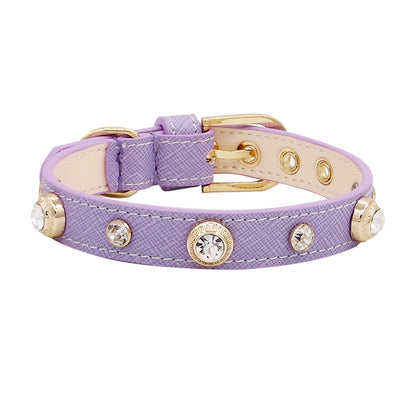 Diamond luxurious stylish pet collar