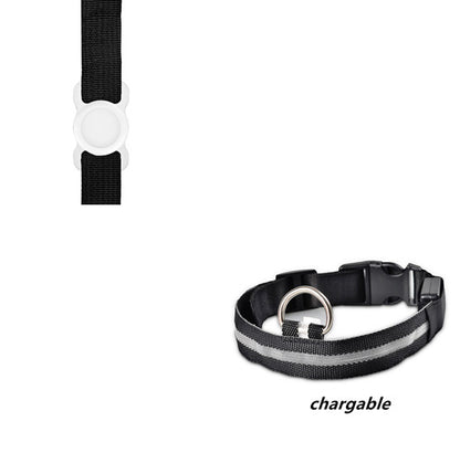 Night Safety Dog Collar Set