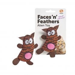 Faces 'n' Feathers Alien Cat Play - Pet Supplier Store