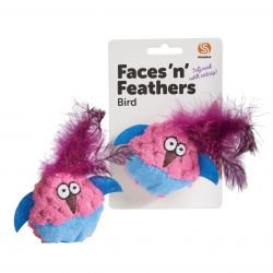 Faces 'n' Feathers Cat Toy - Pet Supplier Store