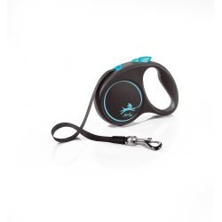 flexi Black Design S Tape 5m, blue - Pet Supplier Store