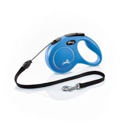 flexi New Classic M Cord 5 m, blue - Pet Supplier Store