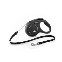 flexi New Classic S Cord 5 m, black - Pet Supplier Store