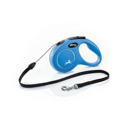 flexi New Classic S Cord 5 m, blue - Pet Supplier Store