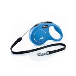 flexi New Classic S Cord 8 m, blue - Pet Supplier Store