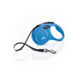 flexi New Classic S Tape 5 m, blue - Pet Supplier Store