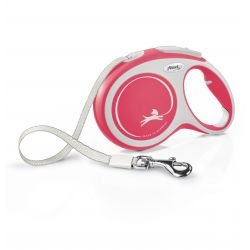 flexi New Comfort L Tape 8 m, red - Pet Supplier Store