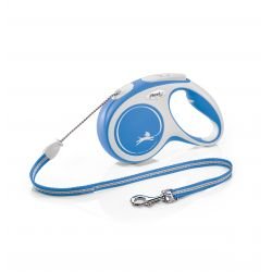 flexi New Comfort M Cord 5 m, blue - Pet Supplier Store