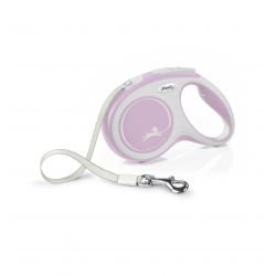 flexi New Comfort M Tape 5 m, rose - Pet Supplier Store