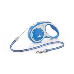 flexi New Comfort S Cord 5 m, blue - Pet Supplier Store
