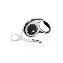 flexi New Comfort S Tape 5 m, black - Pet Supplier Store