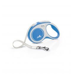 flexi New Comfort S Tape 5 m, blue - Pet Supplier Store