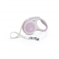 flexi New Comfort S Tape 5 m, rose - Pet Supplier Store