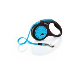flexi New Neon S Tape 5 m, neon blue - Pet Supplier Store