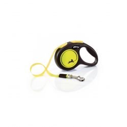 flexi New Neon XS Tape 3 m, neon yellow - Pet Supplier Store