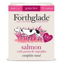 Forthglade Complete Grain free Adult Salmon & Veg 395g - Pet Supplier Store
