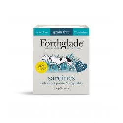 Forthglade Complete Grain Free Adult Sardines, Sweet Potato & Vegetables 395g - Pet Supplier Store