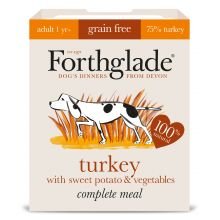 Forthglade Complete Grain free Adult Turkey & Veg 395g - Pet Supplier Store