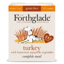 Forthglade Complete Grain Free Senior Turkey & Veg 395g - Pet Supplier Store