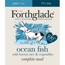 Forthglade Complete Meal Adult Ocean Fish with Brown Rice & Vegetables 395g - Pet Supplier Store