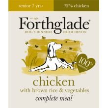 Forthglade Complete Meal Senior Chicken with Brown Rice & Vegetables 395g - Pet Supplier Store