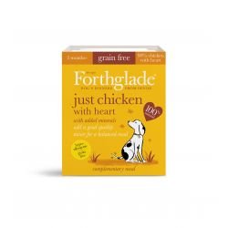 Forthglade Just Chicken with Heart Grain Free 395g - Pet Supplier Store