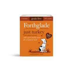 Forthglade Just Turkey Grain Free 395g - Pet Supplier Store