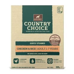 Gelert Country Choice Tray Chicken & Rice 10 Pack - Pet Supplier Store