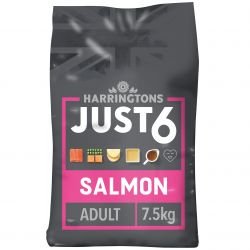 Harringtons Just 6 Salmon & Vegetables Bakes 7.5kg - Pet Supplier Store