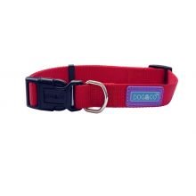 Hem & Boo Nylon Collar Red Medium - Pet Supplier Store