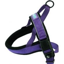 Hem & Boo Padded Harness Purple - Pet Supplier Store