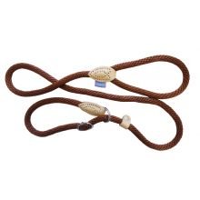 Hem & Boo Sliplead Soft Weave Rope Brown - Pet Supplier Store