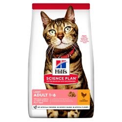HILL'S SCIENCE PLAN Adult Light Dry Cat Food Chicken Flavour 14kg - Pet Supplier Store