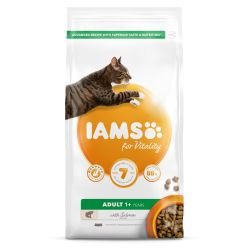 IAMS for Vitality Adult Cat Food with Salmon - Pet Supplier Store