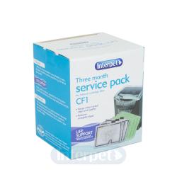 Interpet 3 month Service Kit cartridge filter for CF1 - Pet Supplier Store