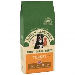 JAMES WELLBELOVED Adult Dog Turkey & Rice Large Breed 12kg - Pet Supplier Store