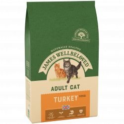 JAMES WELLBELOVED Cat Adult Turkey & Rice 10kg - Pet Supplier Store