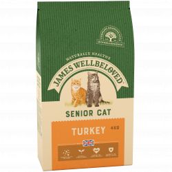 JAMES WELLBELOVED Cat Senior Turkey & Rice 4kg - Pet Supplier Store
