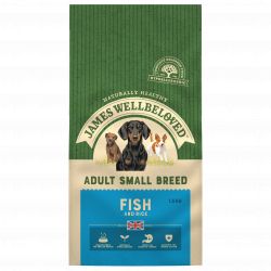 JAMES WELLBELOVED Fish & Rice Adult Small Breed 1.5kg - Pet Supplier Store
